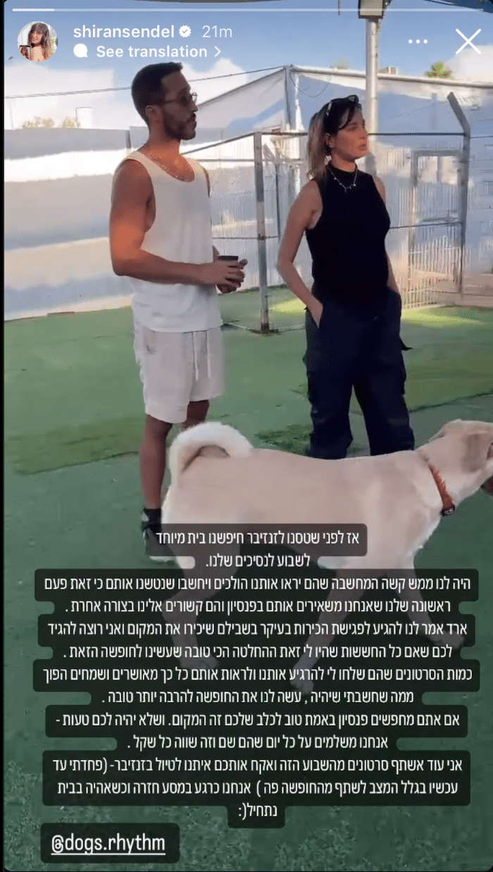 בקצב הכלב